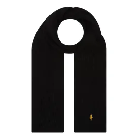 POLO RALPH LAUREN Signature Pony Scarf - Black