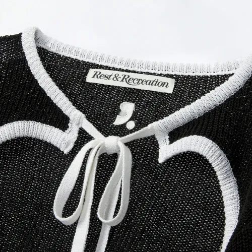 Rest & Recreation  |Street Style Elegant Style Logo Cardigans