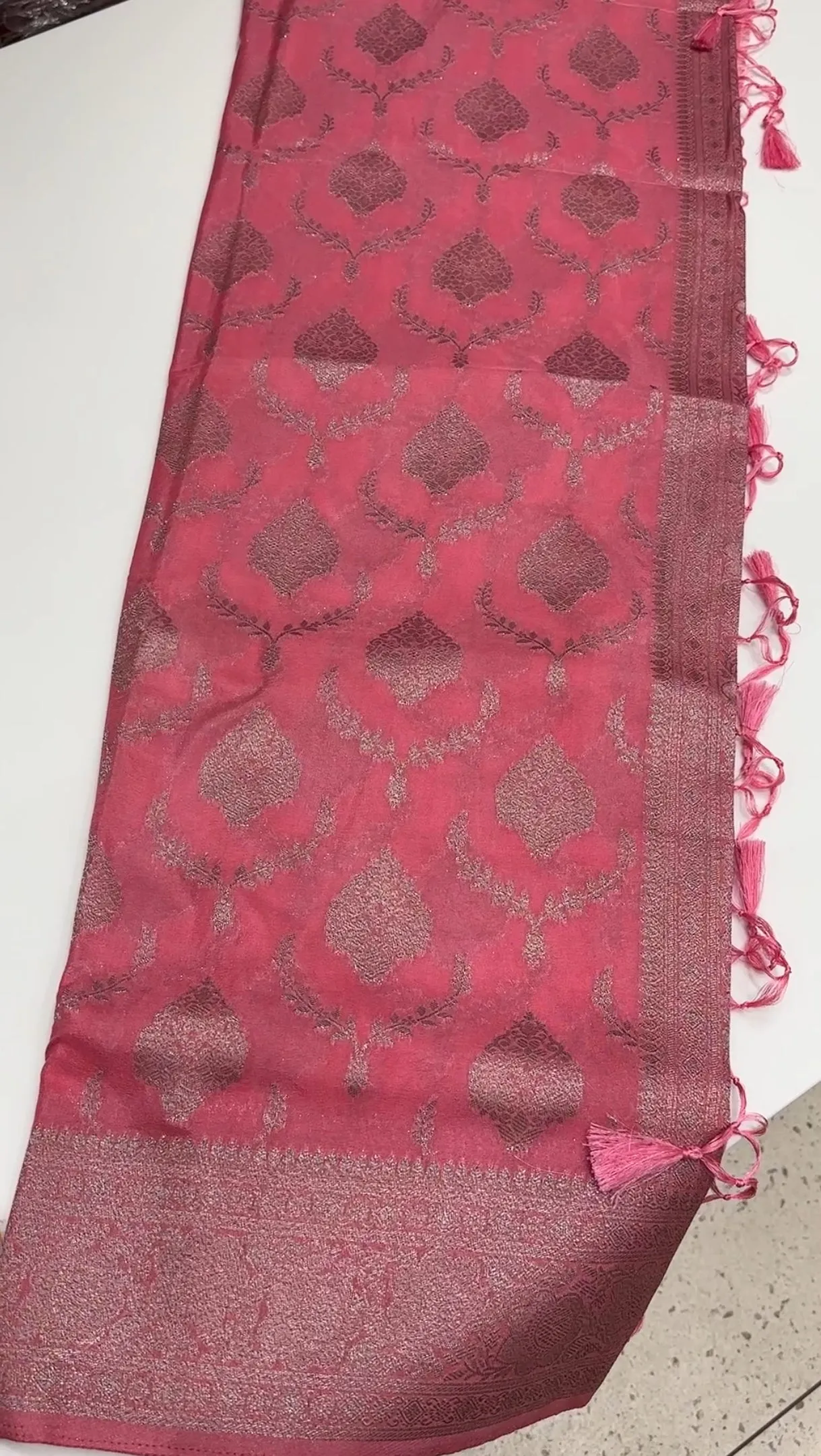 SEMI BANARSI SAREES - IHA 15149