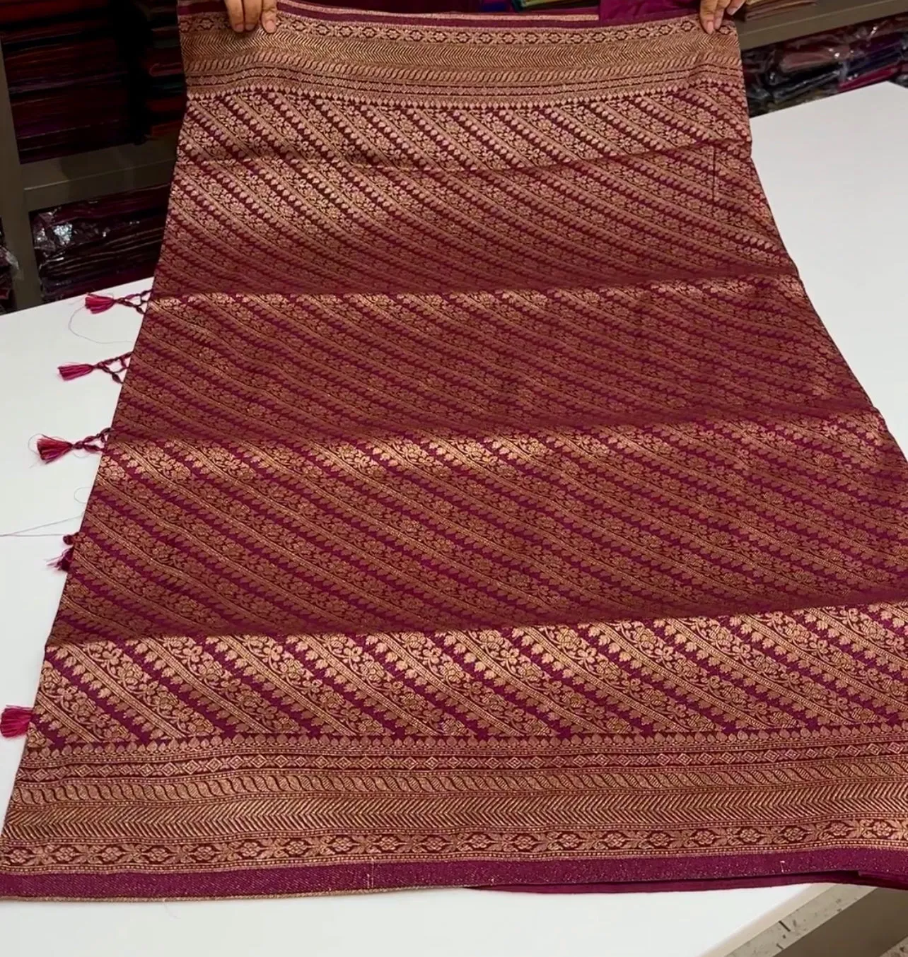 SEMI KATAN SAREES - IHA 15249