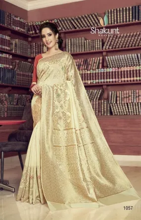 Shakunt Sarees LAunched Ekaya Cotton Art Silk Stylish Designer Sarees