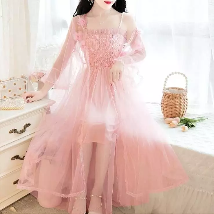 Sweet Lace Flowers Dress AD210202