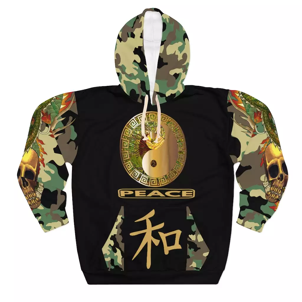 The Golden One (YinYang) Unisex Pullover Hoodie