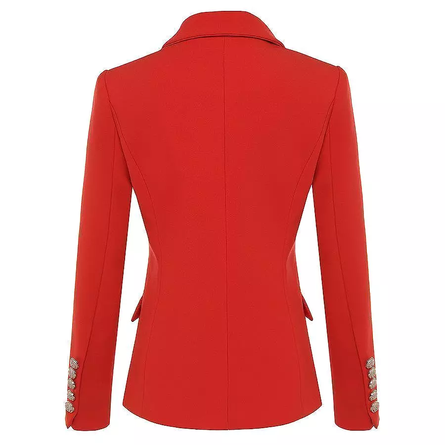 The Optimistic Double Breasted Blazer Women - Formal-Business - Plain-Solid