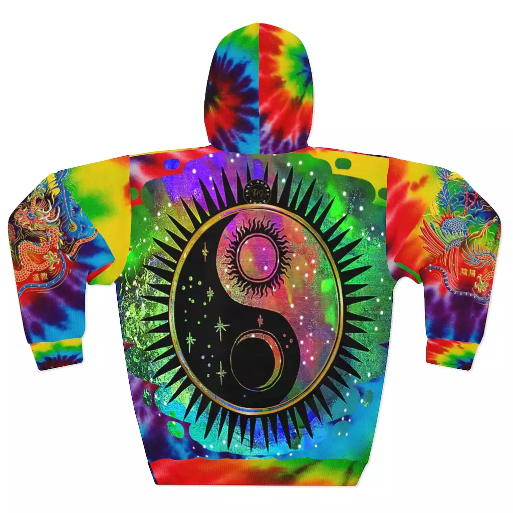 The Serpent's Rainbow (YinYang) Unisex Pullover Hoodie