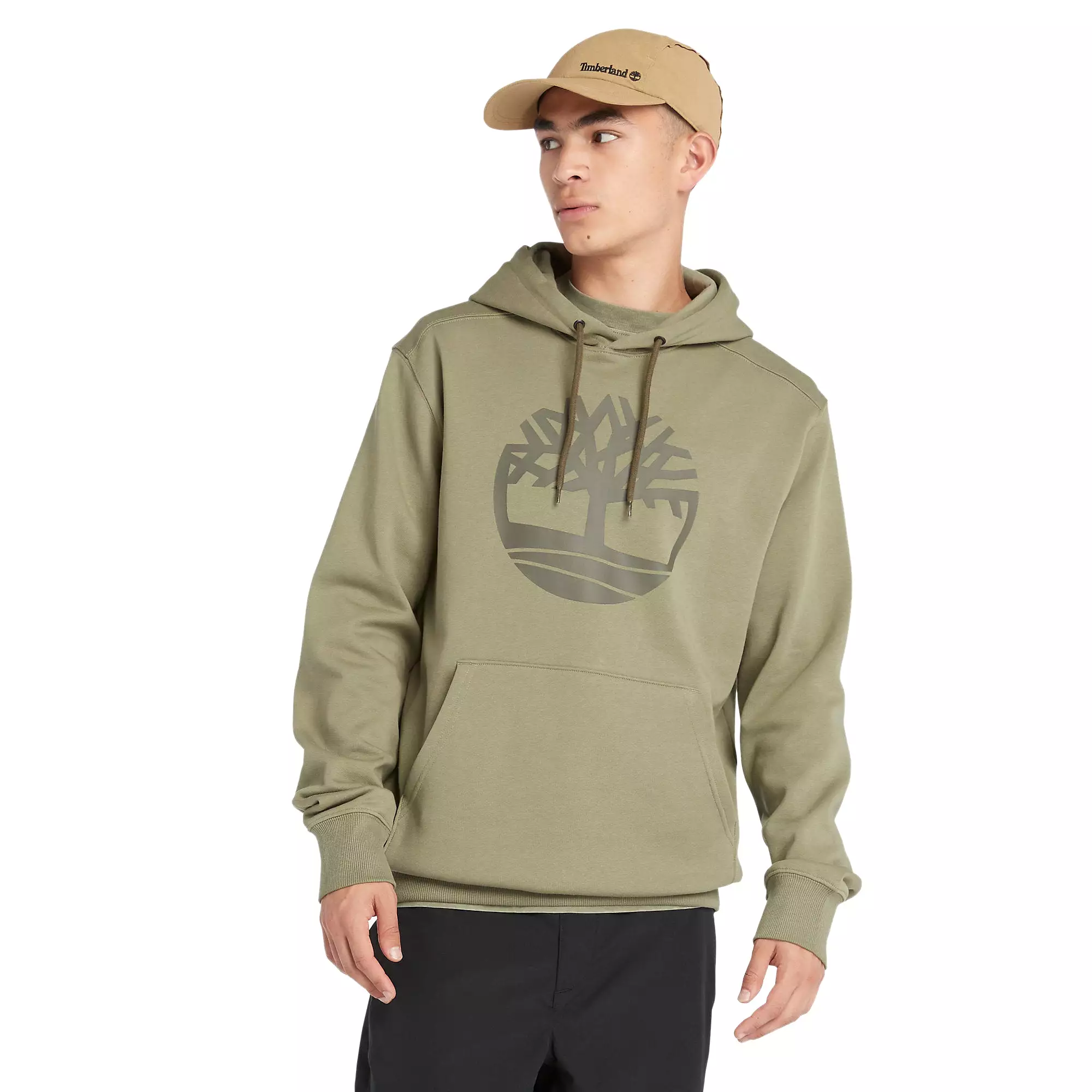 Timberland Men's Tree Logo Overhead Hoodie