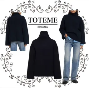 TOTEME  |Wool V-neck & Crew neck