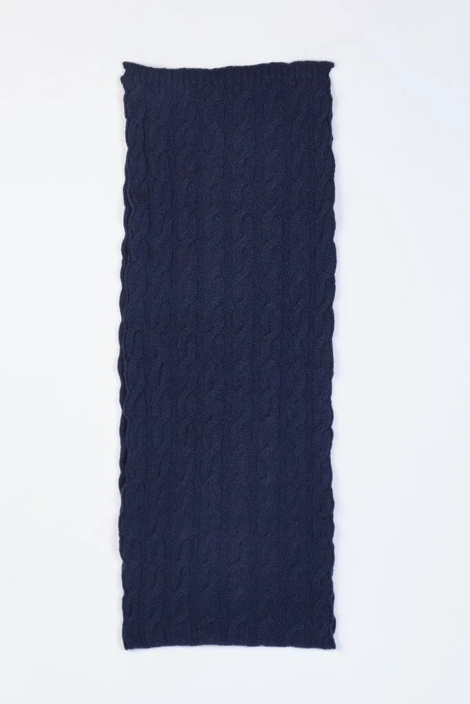 Unisex Cable Scarf