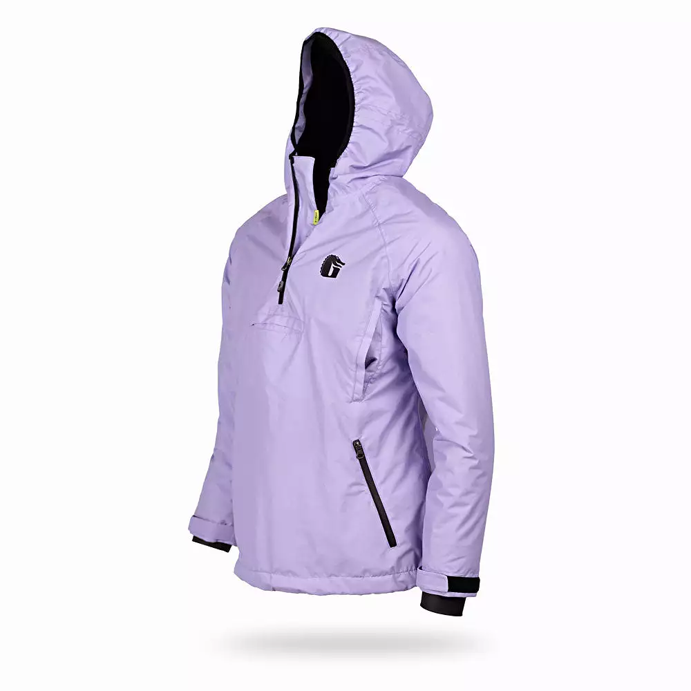 Waterproof 1/2 Zip Bog Fishing Hoodie | Womens - Lavender by Gator Waders